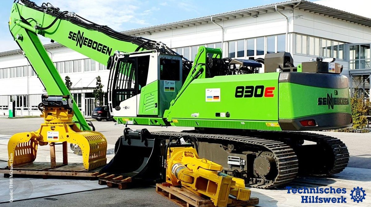 Німеччина передала Україні спеціальне обладнання для відновлення інфраструктури